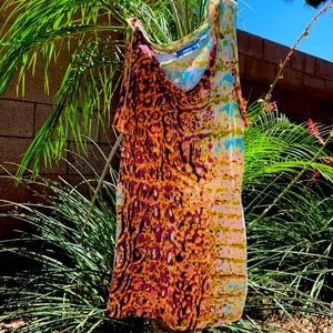 Simply Vera Wang snake skin/leopard print tank top. So cute.